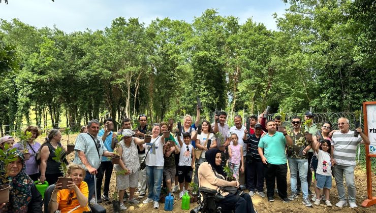 İzmit’te engelsiz bir gelecek için fidanlar toprakla buluştu