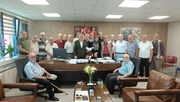 Mehmet Ali Paşa Mahallesi büyüklerinden Erdem Arcan’a hayırlı olsun ziyareti