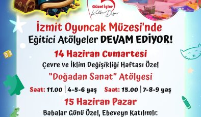 Oyuncak Müzesi’nde renkli atölyeler devam ediyor