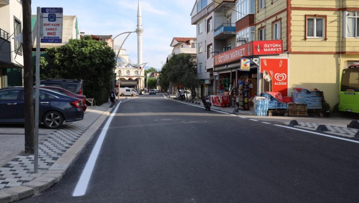 Yenişehir Mahallesinde kapsamlı yol ve kaldırım yenileme çalışması tamamlandı