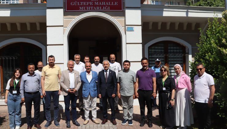 İzmit Belediyesi Gültepe Mahallesi’nde talepleri dinledi