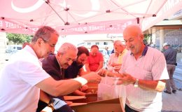 Akmeşe’de vatandaşlara binlerce fide dağıtıldı