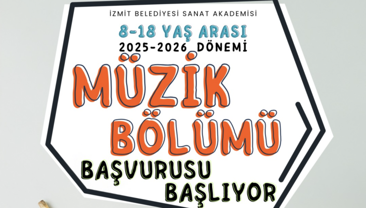 İzmit Sanat Akademisi müzik tutkunu gençleri bekliyor