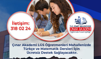 Çınar Akademi’den mahallelere eğitim seferberliği