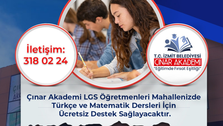 Çınar Akademi’den mahallelere eğitim seferberliği