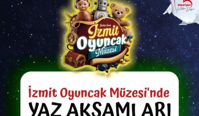 İzmit Belediyesinin müzede yaz akşamları atölyeleri devam ediyor