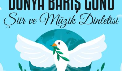 İzmit Belediyesinden Dünya Barış Günü’ne özel şiir ve müzik dinletisi