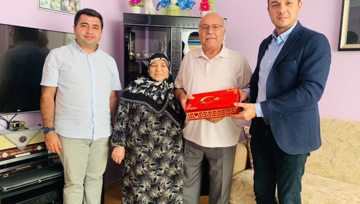 İzmit Belediyesinden Kıbrıs Gazisi ailelerine anlamlı ziyaret