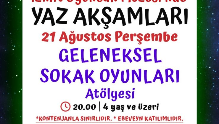 Müzede Yaz Akşamları devam ediyor
