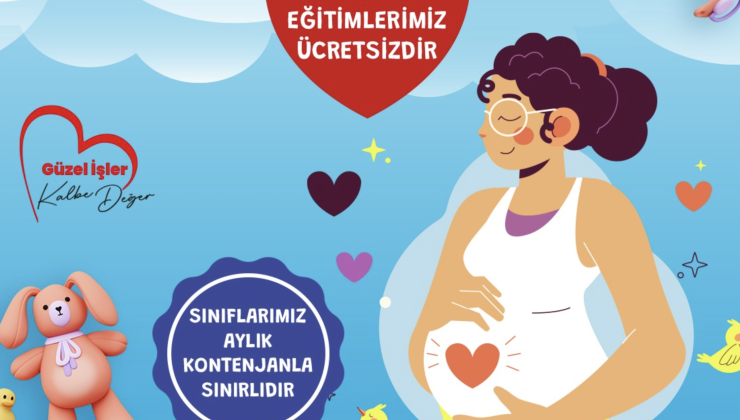 İzmit Belediyesinden anne adaylarına destek