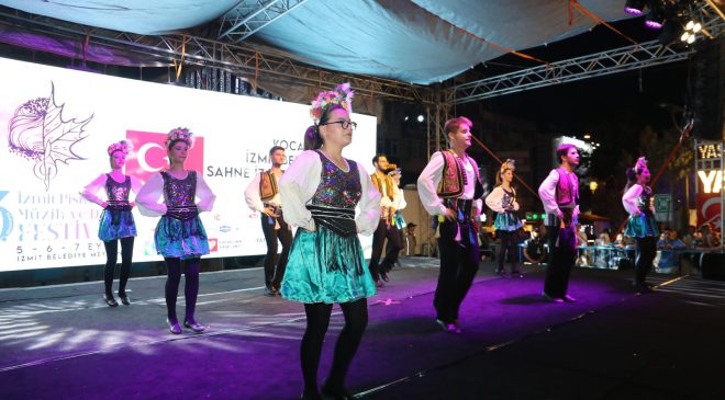 13’ncü İzmit Pişmaniye, Dans ve Müzik Festivaline muhteşem final