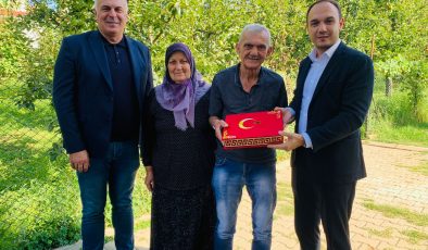 İzmit Belediyesi kahraman gazilerimize ziyaretlerini sürdürüyor
