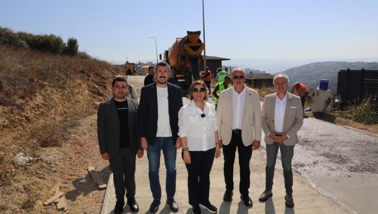 İzmit Belediyesinden Kabaoğlu’na konforlu ve güvenli yollar