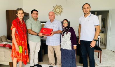 İzmit Belediyesinden kahraman gazimize vefa ziyareti