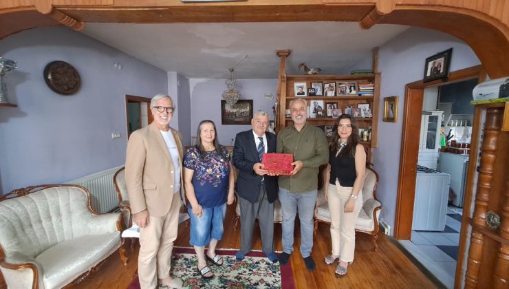 Kıbrıs Gazileri Bayraktar ve Aslan’a anlamlı ziyaret