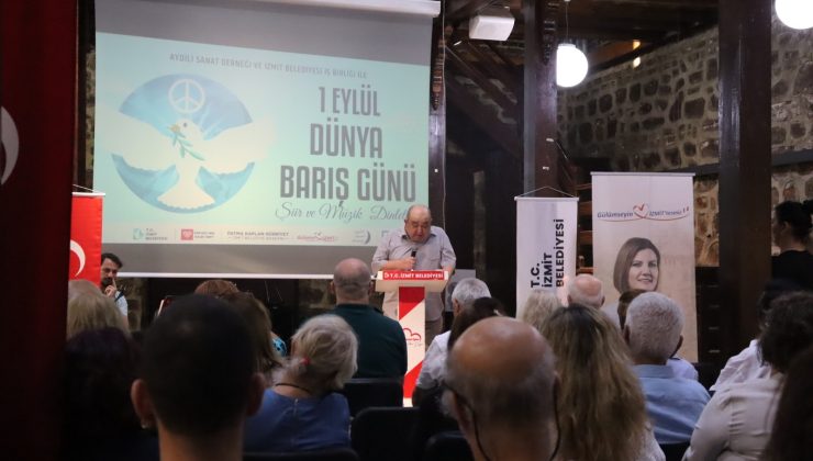İzmit Belediyesi, Dünya Barış Günü’nü sanatla kutladı
