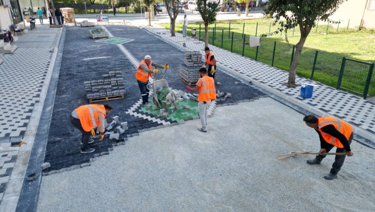 Alikahya Atatürk Mahallesi’nde konforlu ulaşım için yol yenilendi