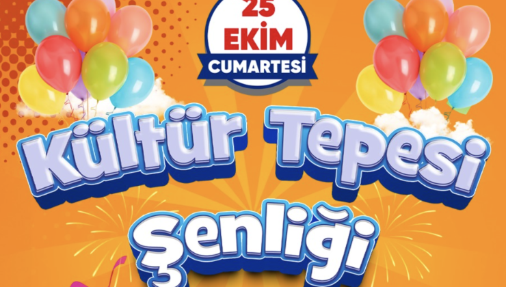 İzmit Belediyesinden Kültür Tepesi Şenliği
