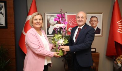Fatma Başkan’dan CHP Kocaeli İl Başkanı Arcan’a hayırlı olsun ziyareti