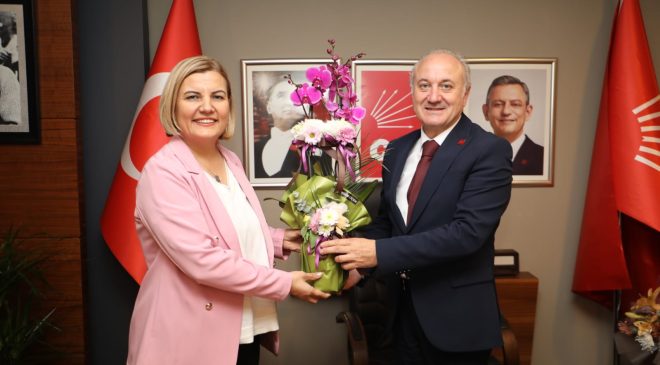 Fatma Başkan’dan CHP Kocaeli İl Başkanı Arcan’a hayırlı olsun ziyareti