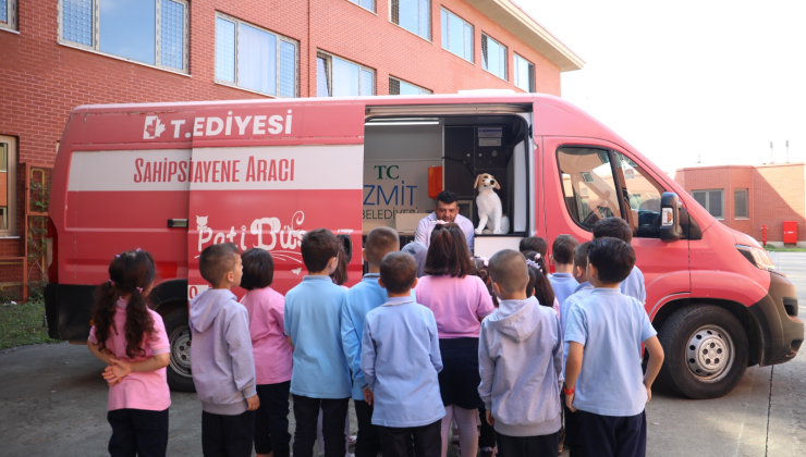 İzmit Belediyesinden miniklere hayvan dostu eğitim programı