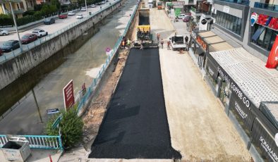 İzmit Belediyesi, Alikahya’da yıpranan yolları modern görünüme kavuşturuyor