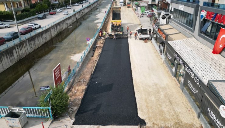 İzmit Belediyesi, Alikahya’da yıpranan yolları modern görünüme kavuşturuyor