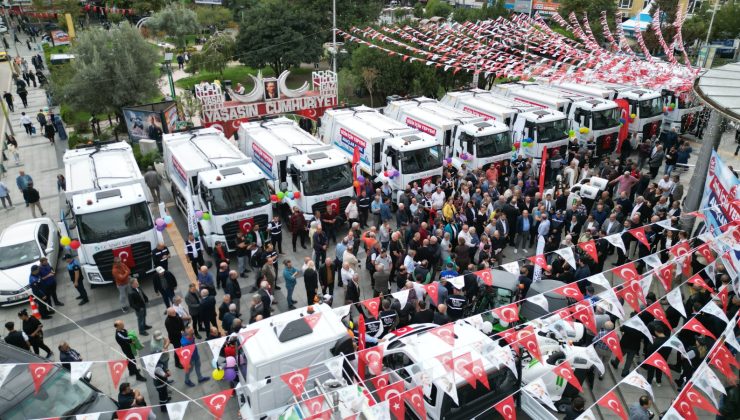 İZMİT İÇİN YEPYENİ ARAÇLAR, DAHA GÜÇLÜ HİZMET FİLOSU!