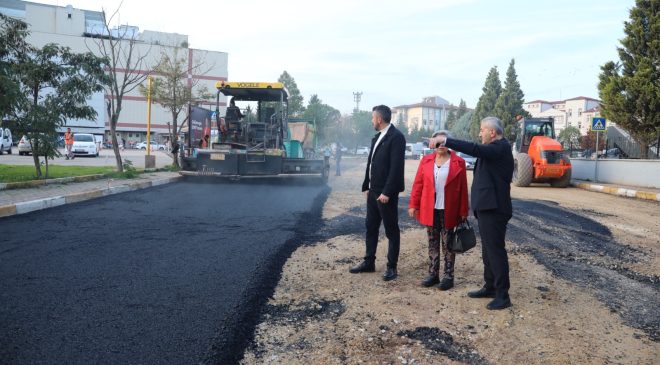 İzmit Belediyesi, Yahya Kaptan’da asfalt çalışmalarını hızlandırdı