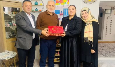 İzmit Belediyesinden gazilere vefa ziyareti