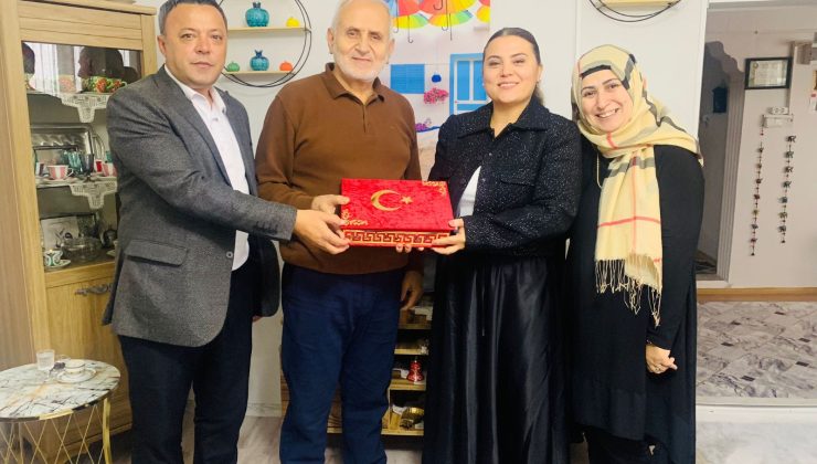 İzmit Belediyesinden gazilere vefa ziyareti