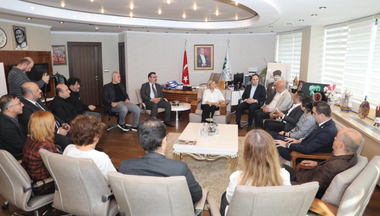 Fatma Başkan ve akademik odalar haddehane ile ilgili görüştü