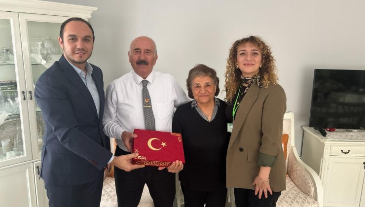 Gebze’de Kıbrıs Gazilerine minnet ziyareti