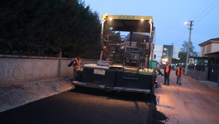 İzmit Belediyesinden Yahya Kaptan’a konforlu yollar
