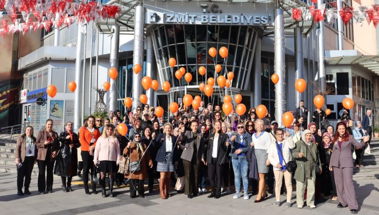 İzmit Belediyesinden kadına yönelik  şiddete karşı birlik ve dayanışma çağrısı