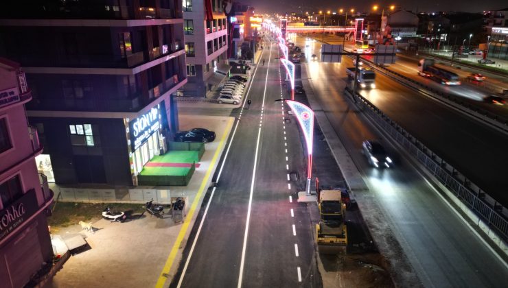 İzmit Belediyesi sözünü tuttu: Yahyakaptan Şehit Ali İhsan Çakmak Sokak çok güzel oldu