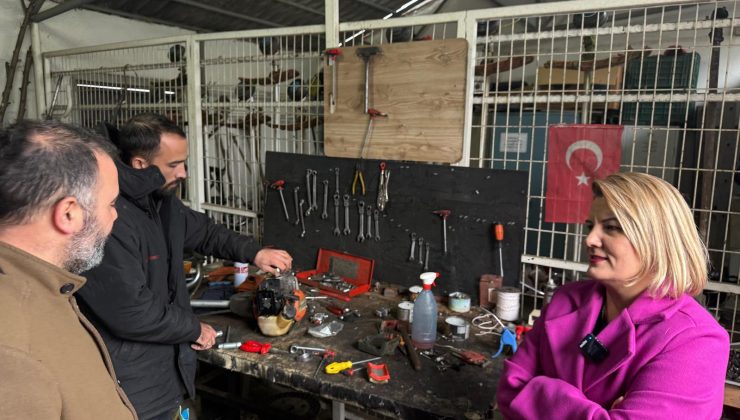 Fatma Başkan, fabrika gibi çalışan Park ve Bahçeler şantiyelerini inceledi
