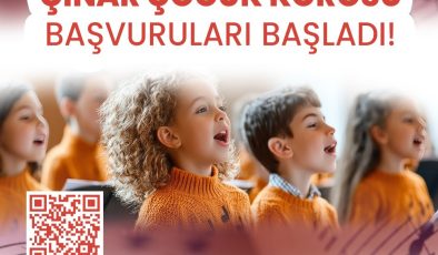 Çınar Çocuk Korosu’nda yeni dönem başvuruları başladı