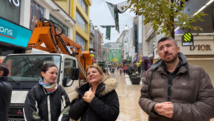 Fethiye Caddesi yeni yıla hazırlanıyor: Fatma Başkan’dan güvenlik uyarısı