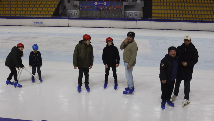 YADEV öğrencileri buz pistinde unutulmaz anlar yaşadı
