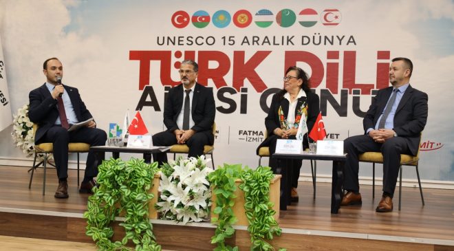 İzmit’te Dünya Türk Dili Ailesi Günü anlamlı bir programla kutlandı
