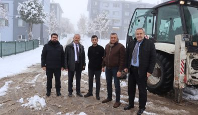 İzmit Belediyesinden muhtarlara kış çalışmaları ziyareti