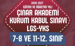 Çınar Akademi 2026-2027 için kapılarını açıyor