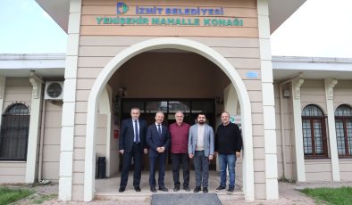 İzmit Belediyesinden muhtarlara yerinde ziyaret