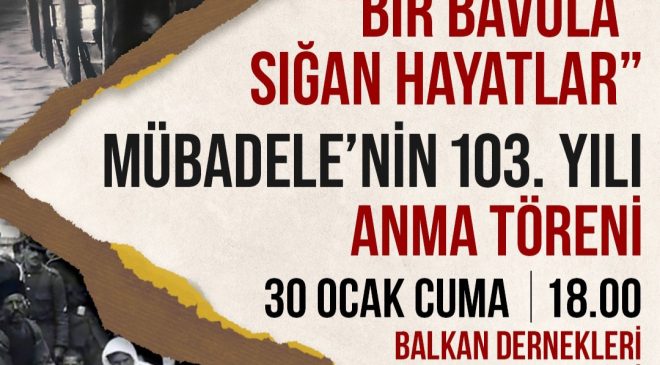 İzmit’te Mübadele’nin 103. yılı anılacak