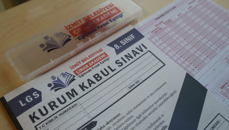 Çınar Akademi sınavına yoğun ilgi: 800 başvuru