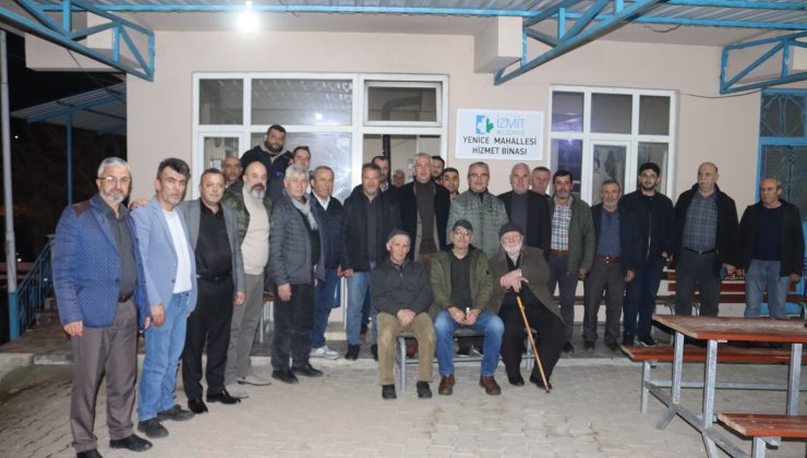 İzmit Belediyesi Yenice’de üreticilerle buluştu 