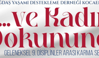 İzmit Belediyesinden “Ve Kadın Dokununca” sergisi