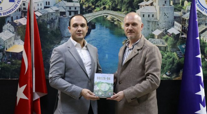 Eray Bodur’dan Bosna Hersek Türkleri Derneği’ne ziyaret