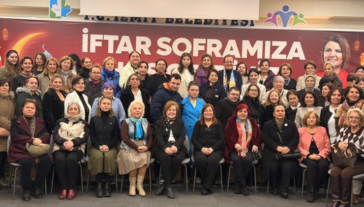 İzmit Belediyesi, kadın dernekleriyle aynı sofrada buluştu